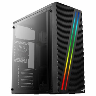 CASE Aerocool Streak MicroATX/Mini-ITX 2xUSB2.0 1XUSB3.2 RGB