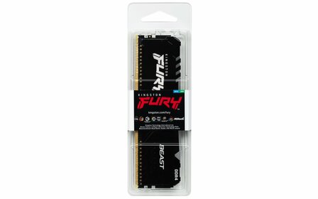 Kingston Fury Beast RGB | 1x16GB DDR4 | 3600MHz | DIMM | CL18 | Geheugenmodule | RAM