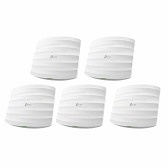 TP-Link Omada EAP245 Access Point (5 Pack) | Wifi 5 | Power over Ethernet (PoE) | 1750 Mbit/s | Inclusief Plafond- en Muurmontagebeugel