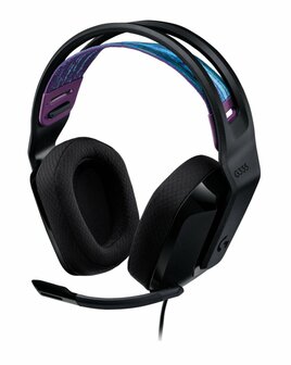 Logitech G335 | On-Ear Gaming Headset 3,5mm Connector | Zwart