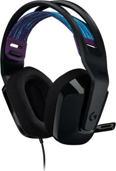 Logitech G335 | On-Ear Gaming Headset 3,5mm Connector | Zwart