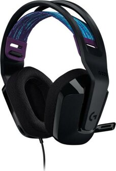 Logitech G G335 Wired Gaming Headset Bedraad Hoofdband Gamen Zwart