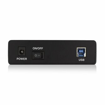 ACT AC1405 behuizing voor opslagstations HDD-/SSD-behuizing Zwart 3.5&quot;
