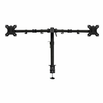 ACT AC8302 | Verstelbare Monitor-bureaubeugel | Tot 32&quot; | Max 8kg | VESA 100x100 | 2 Monitoren