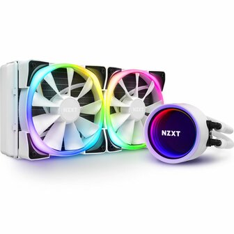 NZXT Kraken X53 RGB Processor Alles-in-&eacute;&eacute;n vloeistofkoeler 12 cm Wit