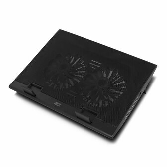 ACT AC8105 notebook cooling pad 43,9 cm (17.3&quot;) 2500 RPM Zwart