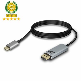 ACT AC7035 | USB-C naar DisplayPort Kabel | 1,8 m