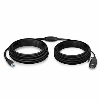 ACT AC6110 | USB 2.0 Booster | 10m | Zwart