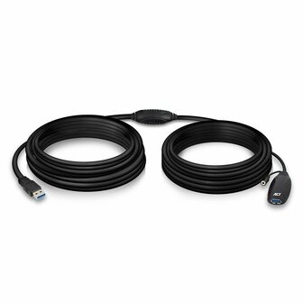 ACT AC6110 | USB 2.0 Booster | 10m | Zwart