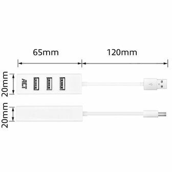 ACT AC6200 | USB 2.0 Interface Hub | 480 Mbps | Wit