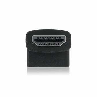ACT haaks kabel-tussenstuk | HDMI | Zwart | AC7570