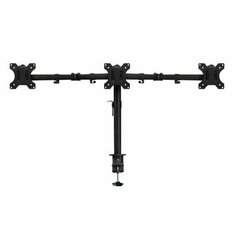 ACT AC8303 | Verstelbare Monitor-bureaubeugel | Tot 27&quot; | Max 7kg | VESA 100x100 | 2 Monitoren