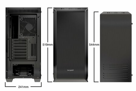 be quiet! Dark Base 700 | Midi Tower Case | Zwart