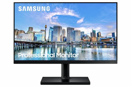 Samsung LF22T450FQR 22&quot; | 1920x1080 IPS | 75Hz | USB-Hub | VESA-compatibel | 178&deg; Kijkhoek | Monitor