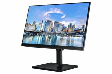 Samsung LF22T450FQR 22&quot; | 1920x1080 IPS | 75Hz | USB-Hub | VESA-compatibel | 178&deg; Kijkhoek | Monitor