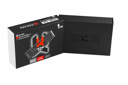 Goodram IRDM PRO | 1TB NVMe SSD | M.2 | Gen4 | 7.000MB/s | Heatsink