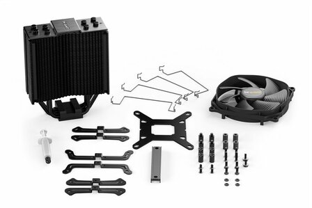 be quiet! Dark Rock Slim | 180W TDP | 159mm Hoogte | 120mm Fan | CPU Luchtkoeler