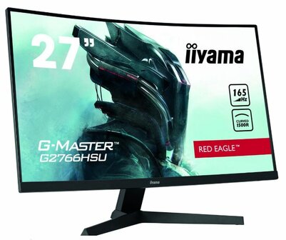 Iiyama G-Master Red Eagle Full HD VA Curved 165Hz Gaming Monitor - 27 Inch