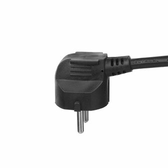 ACT AC2460 | Stekkerdoos | 6 Stopcontacten | 3 m | Binnen | Zwart