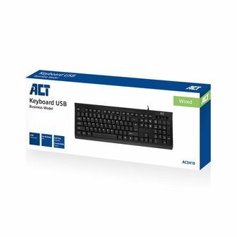 ACT AC5410 | Zakelijk Toetsenbord | QWERTY