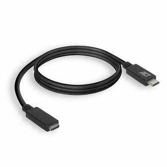 ACT AC7412 | USB 3.2 Gen 1 Kabel | USB-C naar USB-C | 2m | Zwart