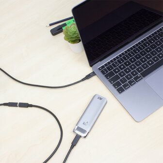 ACT AC7412 | USB 3.2 Gen 1 Kabel | USB-C naar USB-C | 2m | Zwart