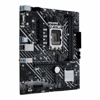 ASUS PRIME H610M-E D4-CSM | Socket LGA 1700 | Intel H610 | 2xDDR4 | Micro-ATX | Moederbord