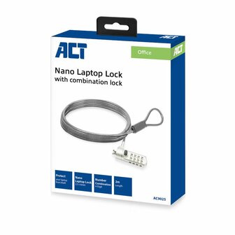 ACT kabelslot | Metallic | 2 m | AC9025