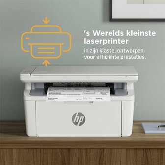 HP LaserJet Pro MFP M140w AiO Laserprinter | 600 x 600 DPI | Wifi | Zwart/Wit