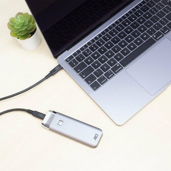 ACT AC7401 | USB 3.2 Gen 1 Kabel | USB-C naar USB-C | 1m | Zwart