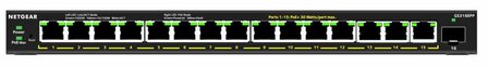 NETGEAR 16-Port High-Power PoE+ Gigabit Ethernet Plus Switch (231W) with 1 SFP port (GS316EPP)