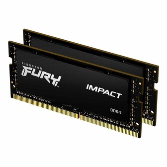 Kingston Fury Impact | 16GB 2x8GB DDR4 | 3200MHz | DIMM | CL20 | Geheugenmodule | RAM