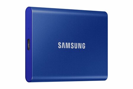 Samsung Portable SSD T7 2000 GB Blauw