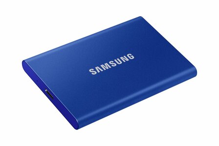 Samsung Portable SSD T7 2000 GB Blauw