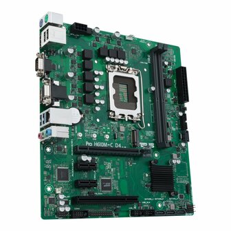 ASUS PRO H610M-C D4-CSM | Socket LGA 1700 | Intel H610 | 2xDDR4 | Micro-ATX | Moederbord
