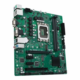 ASUS PRO H610M-C D4-CSM | Socket LGA 1700 | Intel H610 | 2xDDR4 | Micro-ATX | Moederbord