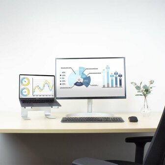 ACT AC8130 | Notebookstandaard 15.6&quot; | Grijs
