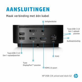 HP 26D32AA USB-C Docking Station G5