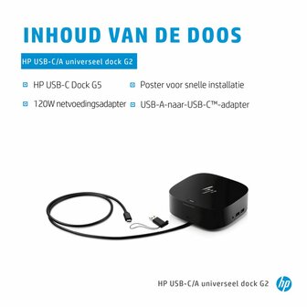 HP 26D32AA USB-C Docking Station G5