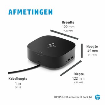 HP 26D32AA USB-C Docking Station G5