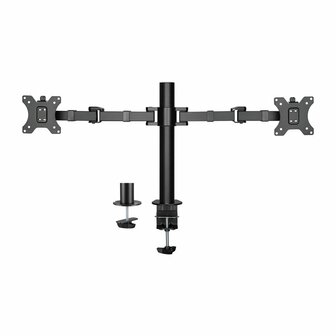 ACT AC8326 | Verstelbare Monitor-bureaubeugel | Tot 32&quot; | Max 12kg | VESA 100x100 | 2 Monitoren