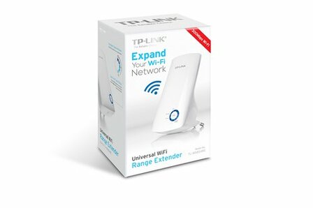 TP-LINK TL-WA854RE PowerLine-netwerkadapter 300 Mbit/s Wi-Fi Wit 1 stuk(s)