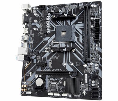 Gigabyte B450M H moederbord AMD B450 Socket AM4 micro ATX