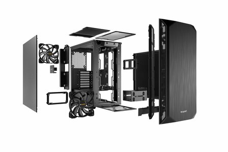 be quiet! Pure Base 500 | Midi Tower Case | Zwart
