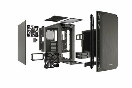 be quiet! Pure Base 500 | Midi Tower Case | Grijs