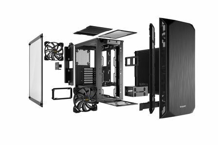 be quiet! Pure Base 500 Window | Midi Tower Case | Zwart