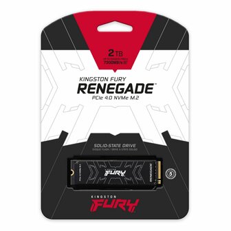 Kingston Fury Renegade | 2TB NVMe SSD | M.2 | Gen4 | 7.300MB/s