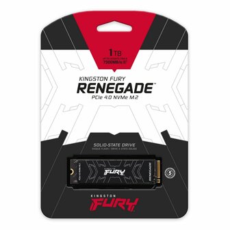 Kingston Fury Renegade | 1TB NVMe SSD | M.2 | Gen4 | 7.300MB/s