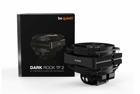 be quiet! Dark Rock TF 2 | 230W TDP | 134mm Hoogte | 135mm Fan | CPU Luchtkoeler