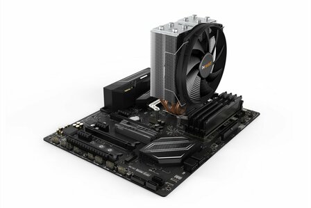 be quiet! Shadown Rock Slim 2 | 160W TDP | 161mm Hoogte | 135mm Fan | CPU Luchtkoeler